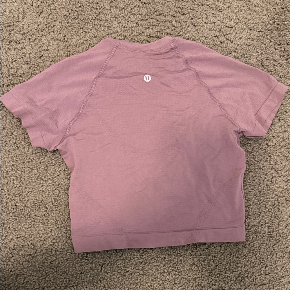lululemon swiftly tech cropped short sleeve 2.0 - Picture 2 of 2